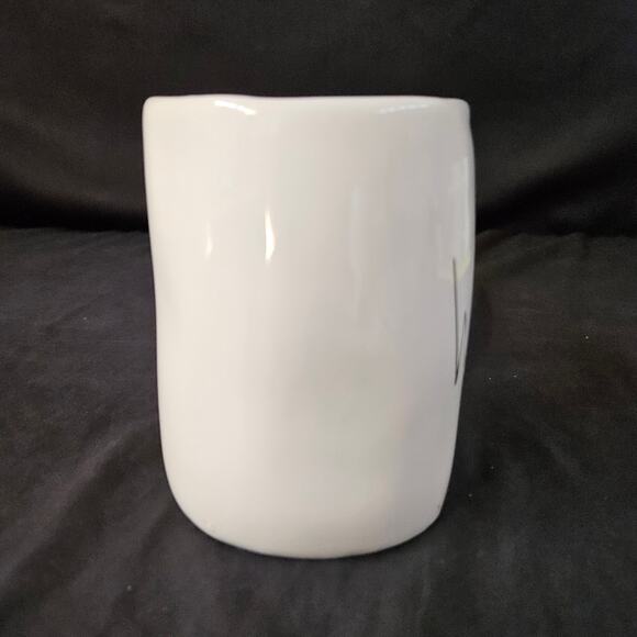 Rae Dunn Magenta Artisan Collection Wild Mug White Farmhouse Coffee Tea - Picture 4 of 9